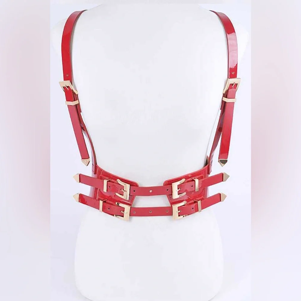 The Stallion Western Corset Harness Waist Statement Belt